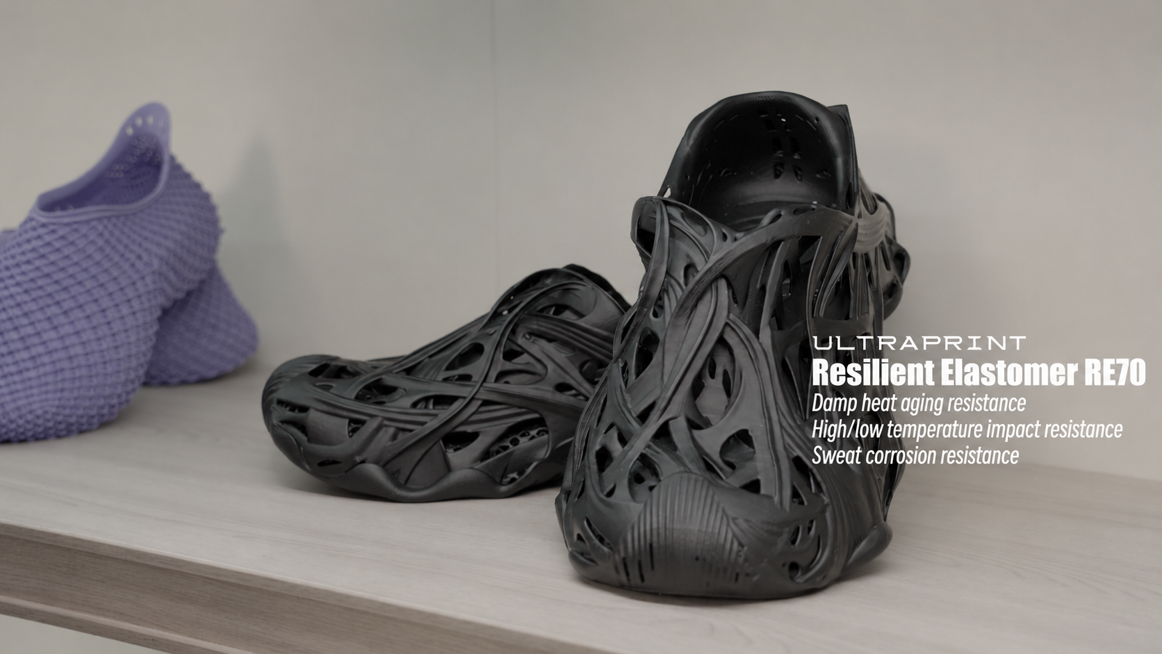 3D Printed Shoes using the HeyGears Reflex 2 Pro 3D printer and elastomer resins