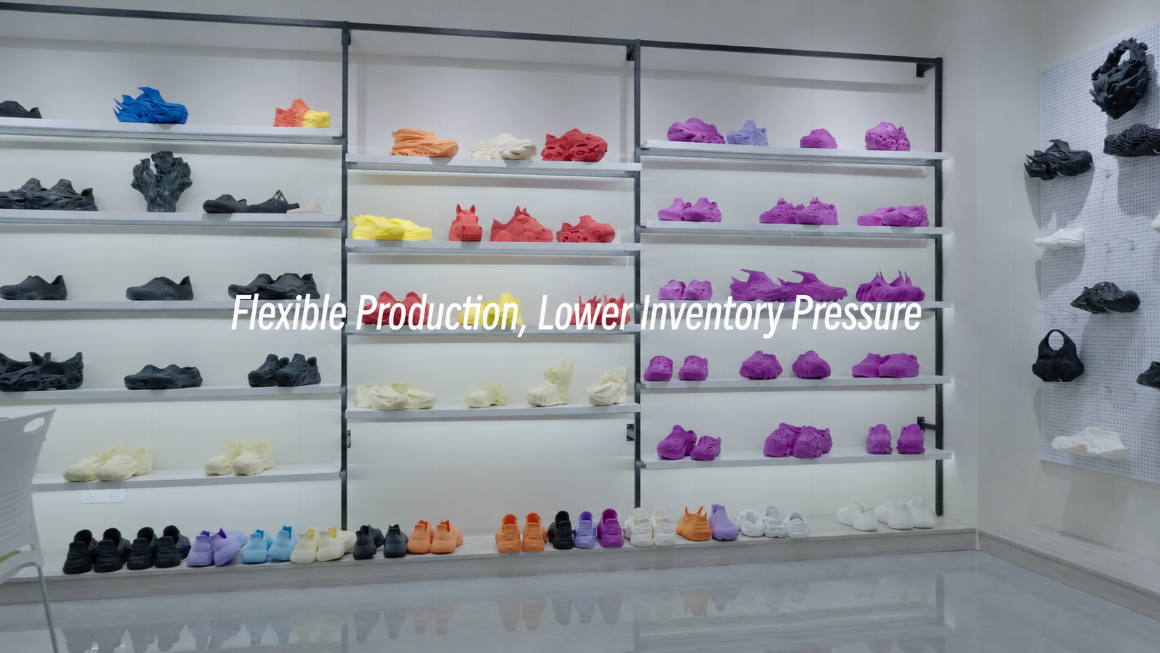 3D Printed Shoes using the HeyGears Reflex 2 Pro 3D printer and elastomer resins
