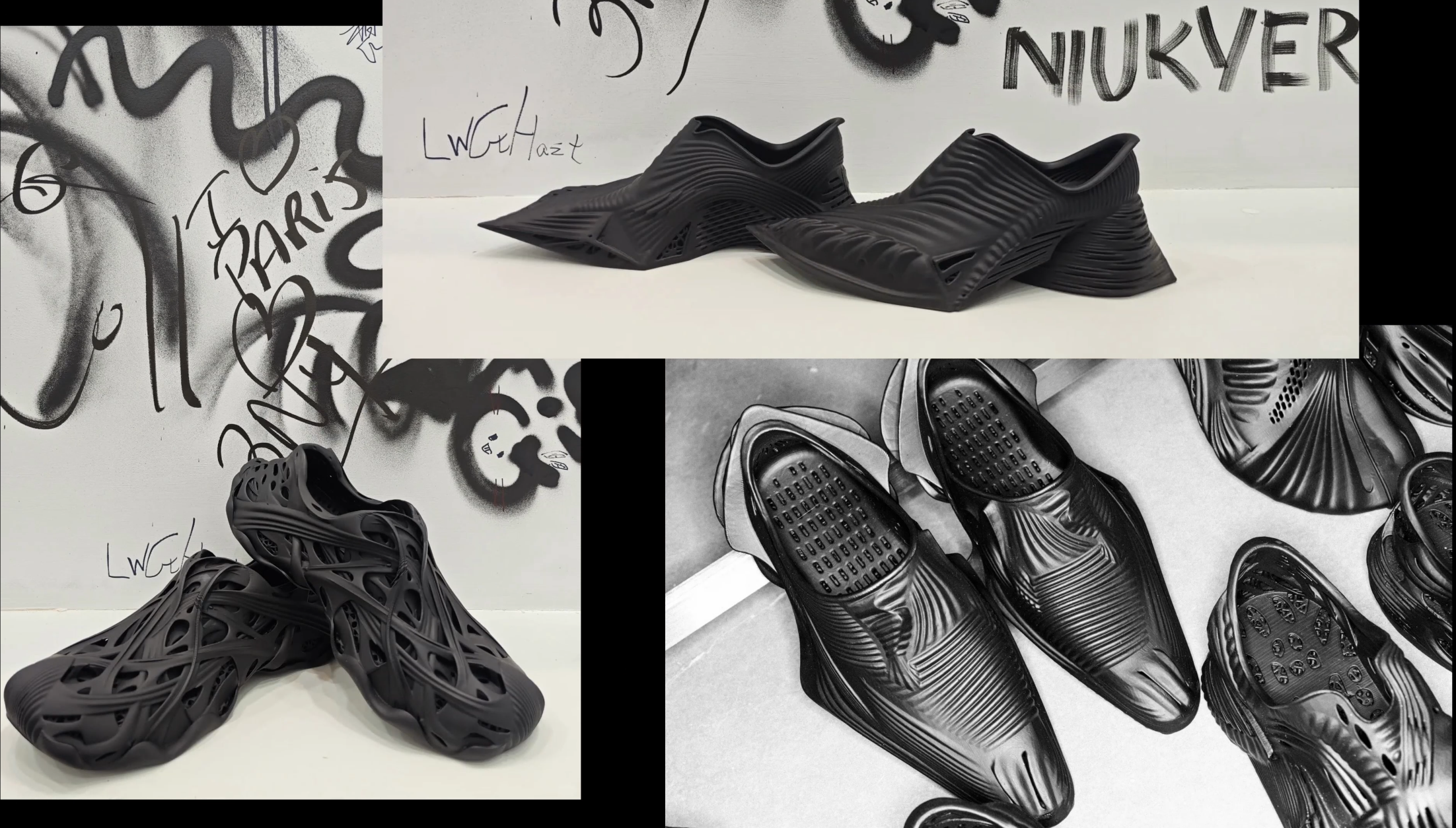 3D printed footwear and 3D printed designer shoes